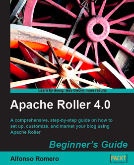 Roller book cover
