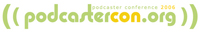 podcastercon logo