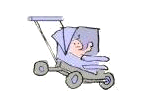 Little cartoony stroller picture