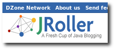 screenshot of new JRoller.com on Roller 3.1